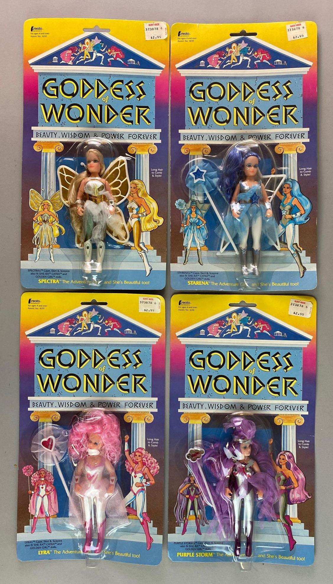 Group of 4 Godess of Power Action Figures (1 of 5)