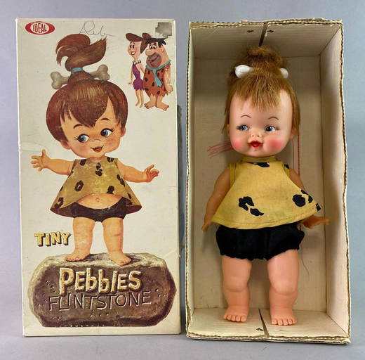 Ideal The Flintstones Pebbles Doll - Main Image