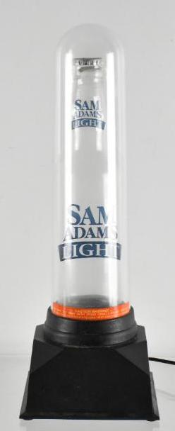 Sam Adams Light Static Electric Light Up Advertising (1 of 4)