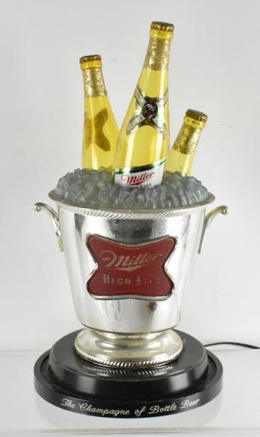 Miller High Life Light Up Advertising Rotating Motion (1 of 3)