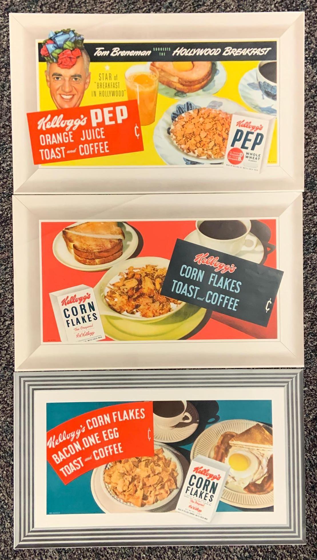 Group of 3 Vintage Kellogg's Cereal Advertising Paper (1 of 1)