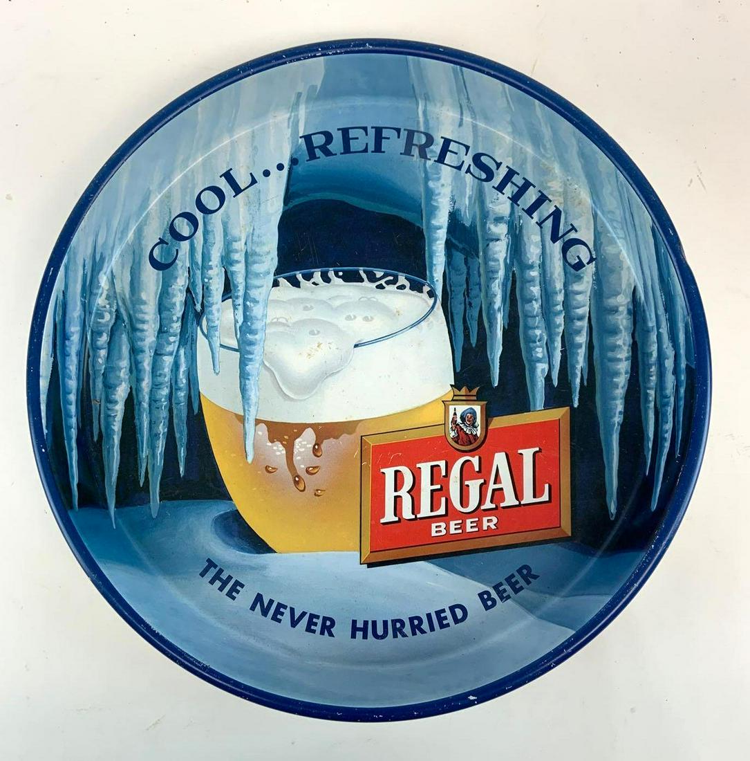 Vintage Regal Beer Advertising Metal Beer Tray (1 of 3)