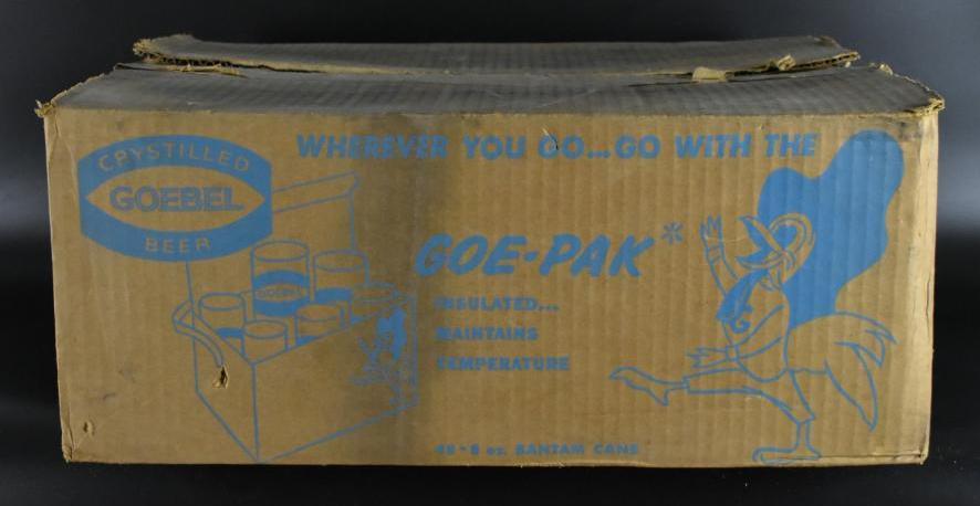 Vintage Box of 4 Goebel Brewster the Rooster: Dated 1959, New Old Stock, Box measures 19 x 15 x 8 inches