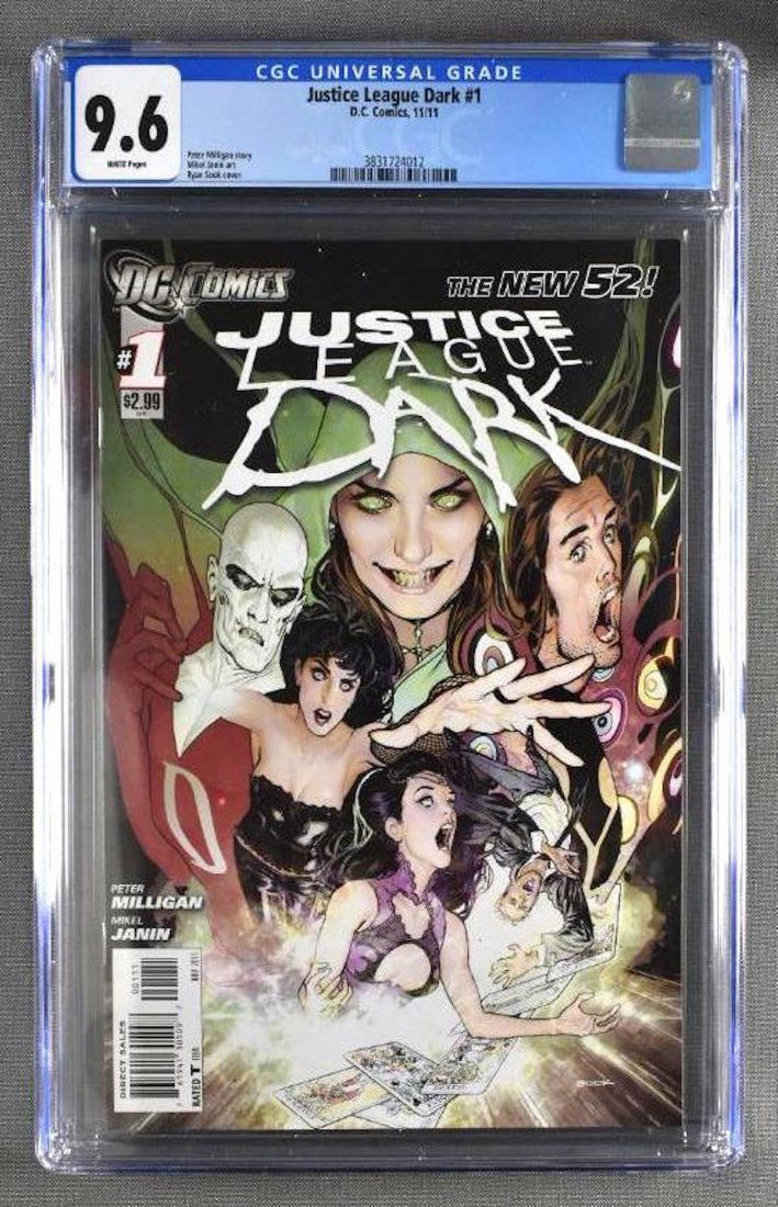 CGC Graded DC Comics Justice League Dark No. 1 Comic (1 of 10)