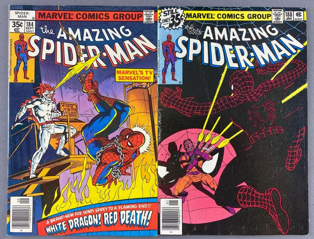 Group of 2 Marvel Comics The Amazing Spider-Man Comic (1 of 10)