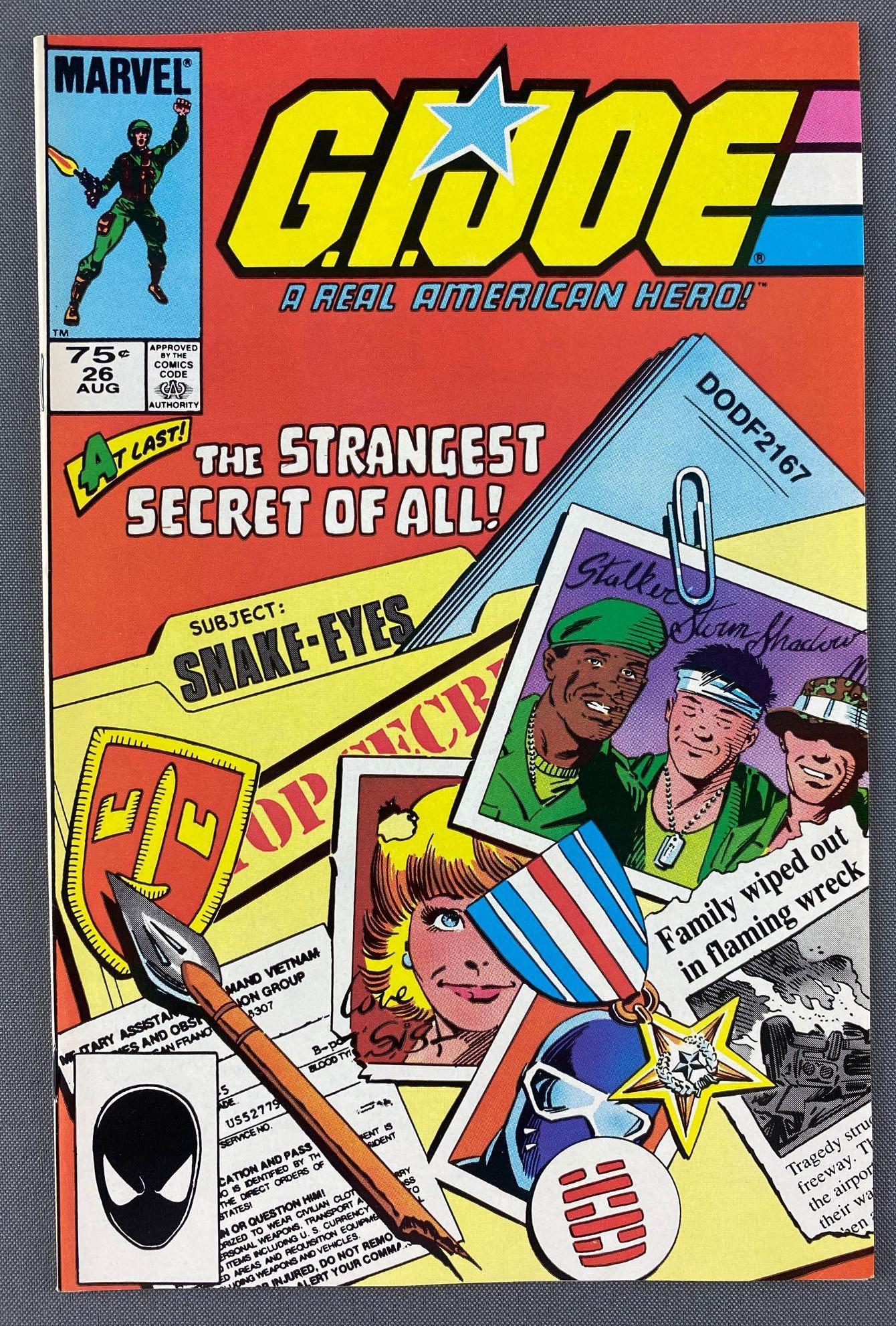 Marvel Comics G.I. Joe No. 26 Comic Book (1 of 8)