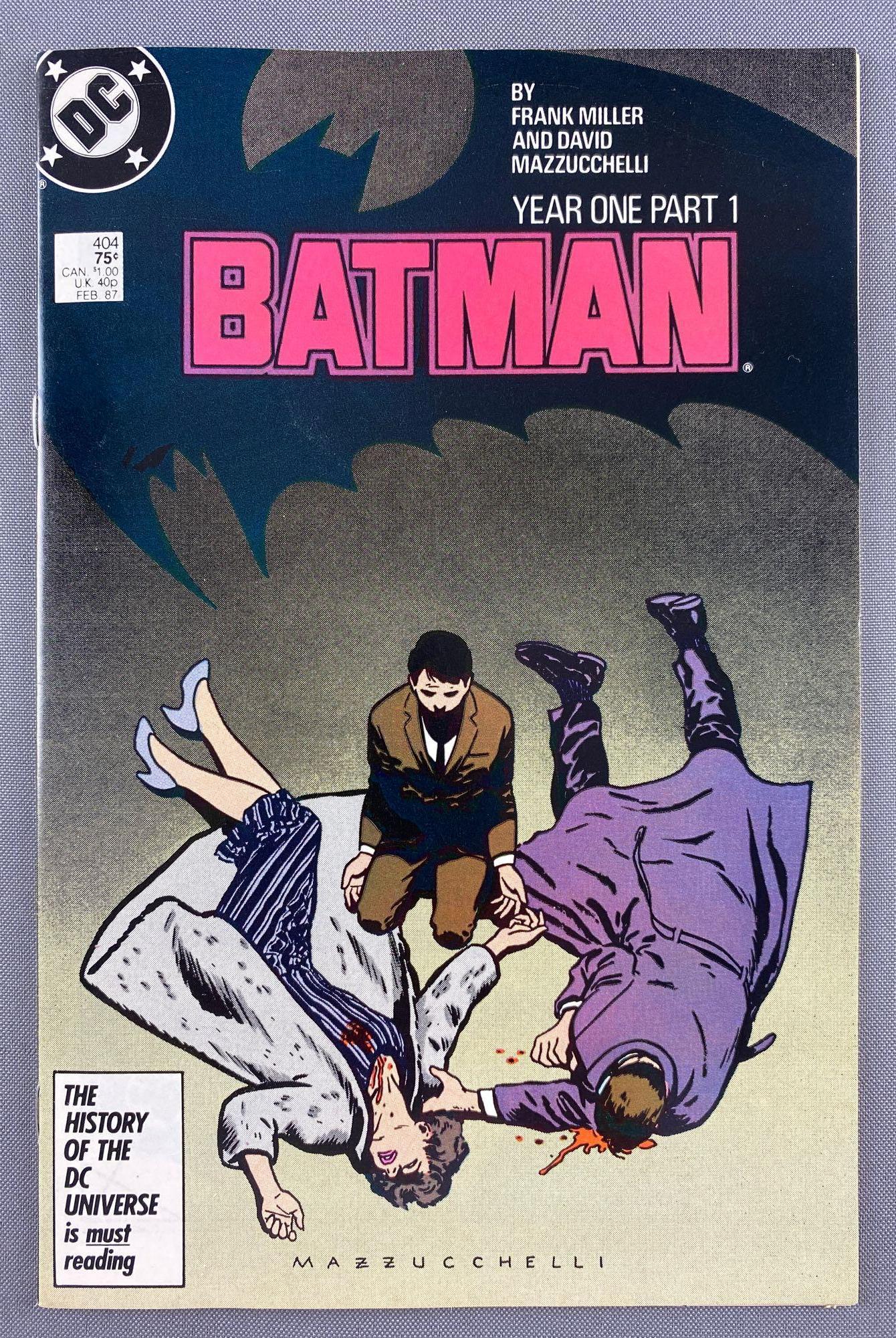 DC Comics Batman No. 404 Comic Book (1 of 8)
