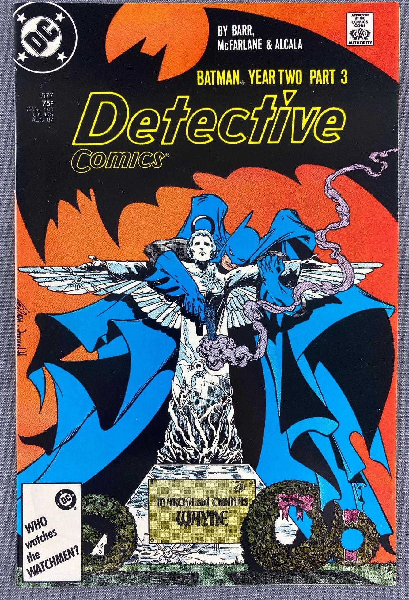 DC Comics Detective Comics No. 577 Comic Book (1 of 8)