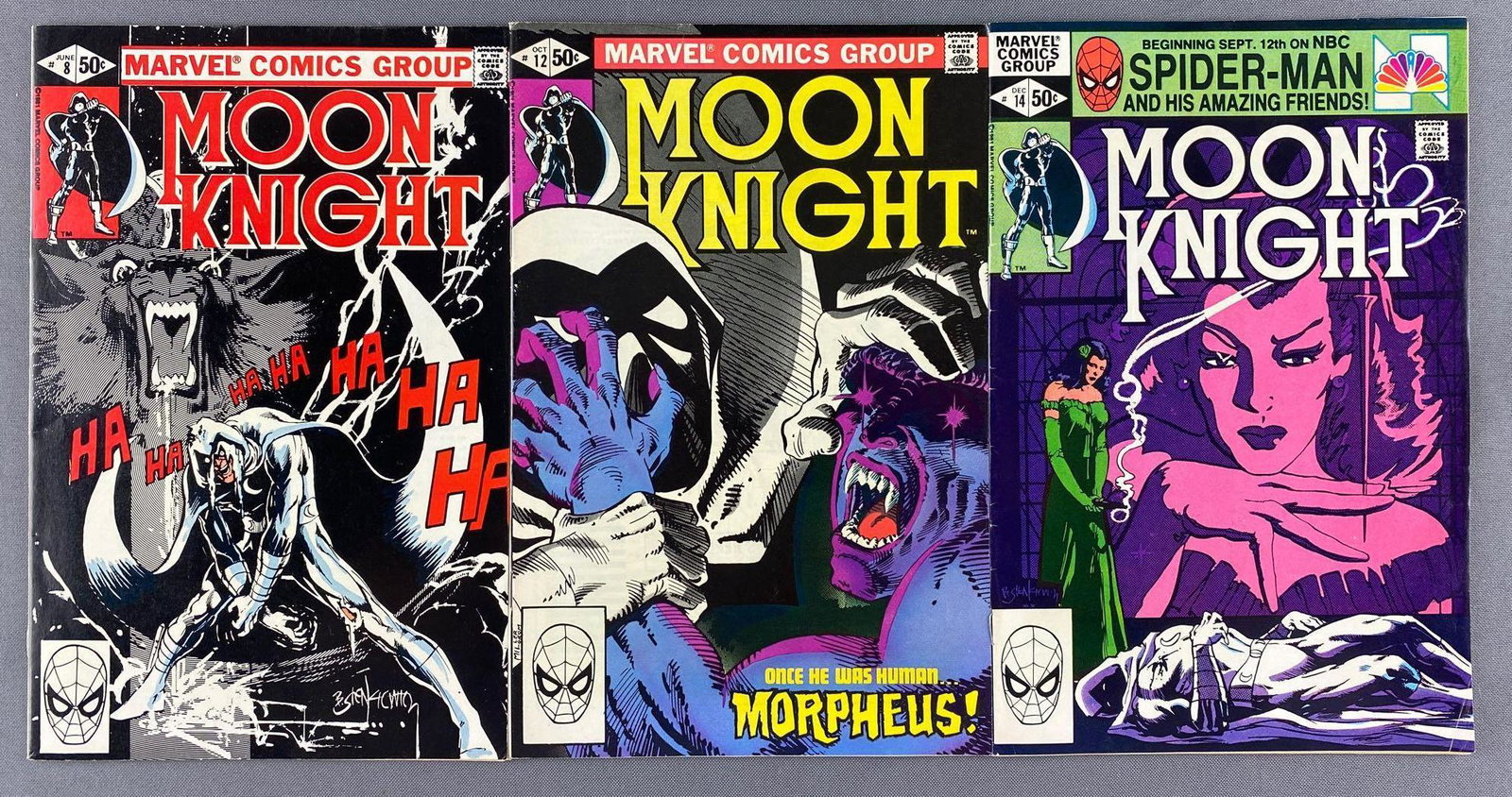 Group of 3 Marvel Comics Moon Knight Comic Books (1 of 7)