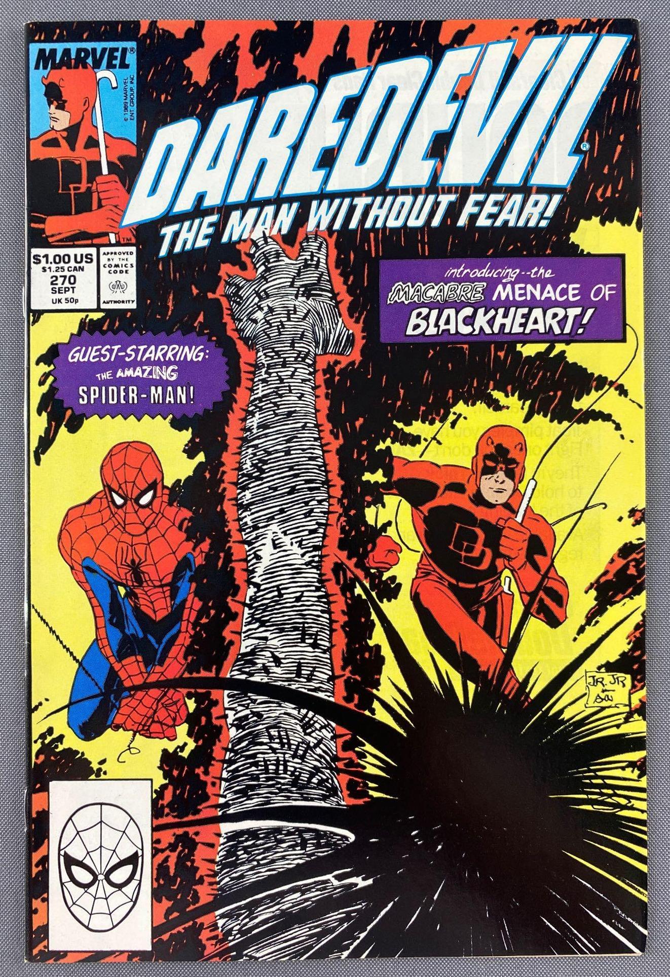 Marvel Comics Daredevil No. 270 Comic Book (1 of 8)