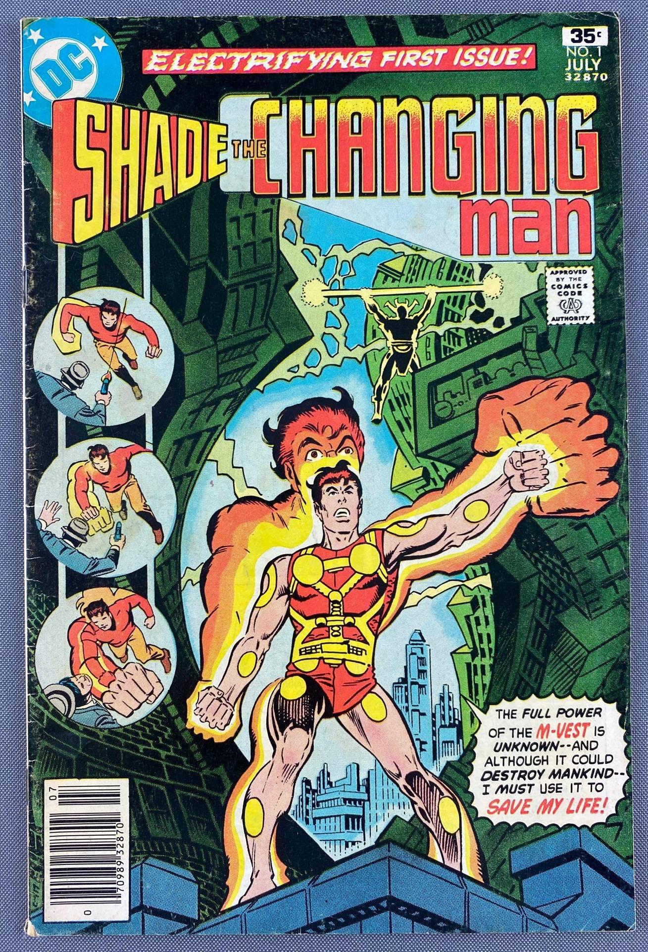 DC Comics Shade, The Changing Man No. 1 Comic Book (1 of 8)