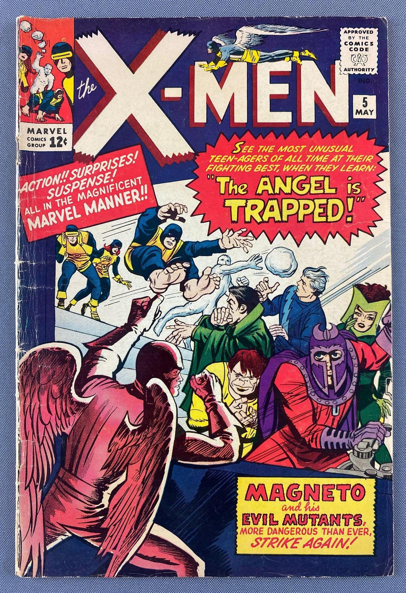 Marvel Comics X-Men No. 5 Comic Book (1 of 8)
