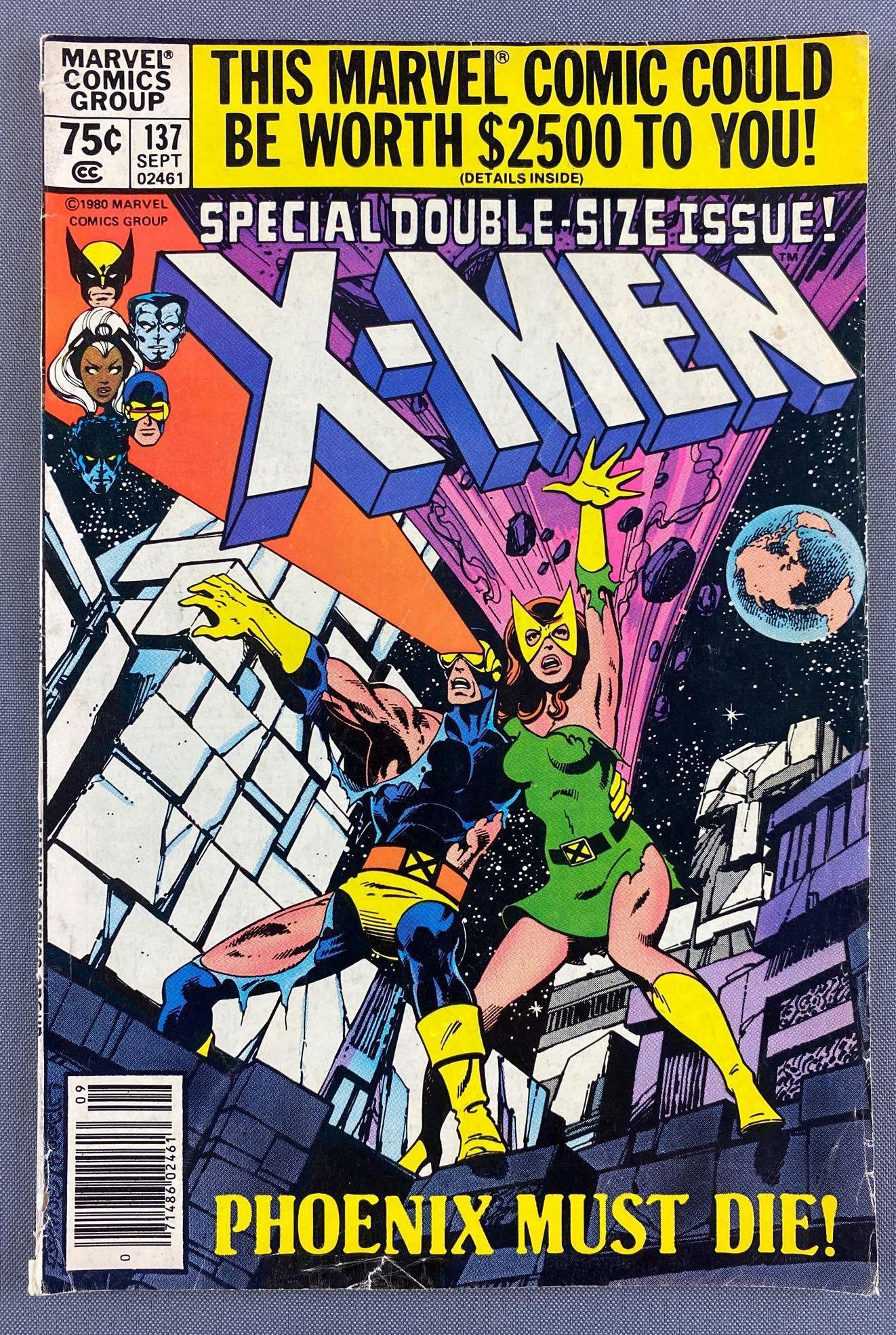 Marvel Comics X-Men No. 137 Comic Book (1 of 8)
