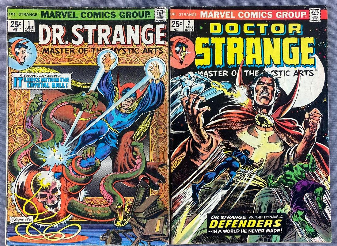 Group of 2 Marvel Comics Dr. Strange Comic Books (1 of 8)