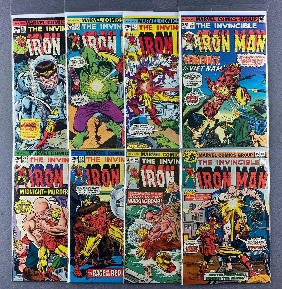 Group of 8 Marvel Comics Iron Man Comic Books (1 of 3)