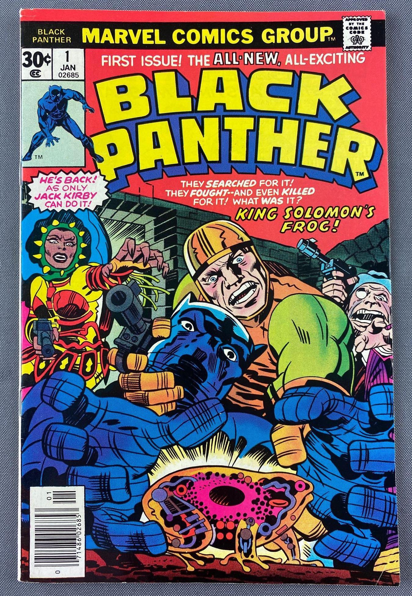 Marvel Comics Black Panther No. 1 Comic Book (1 of 8)
