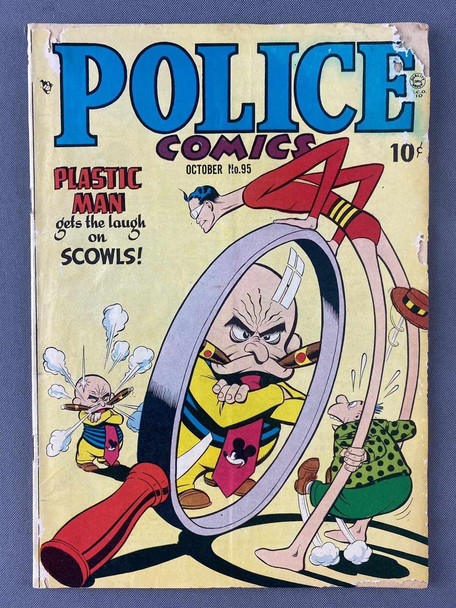 Comic Magazines Police Comics No. 95 Comic Book (1 of 8)