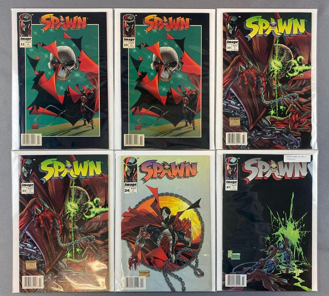 Group of 6 Image Comics Spawn Comic Books (1 of 5)