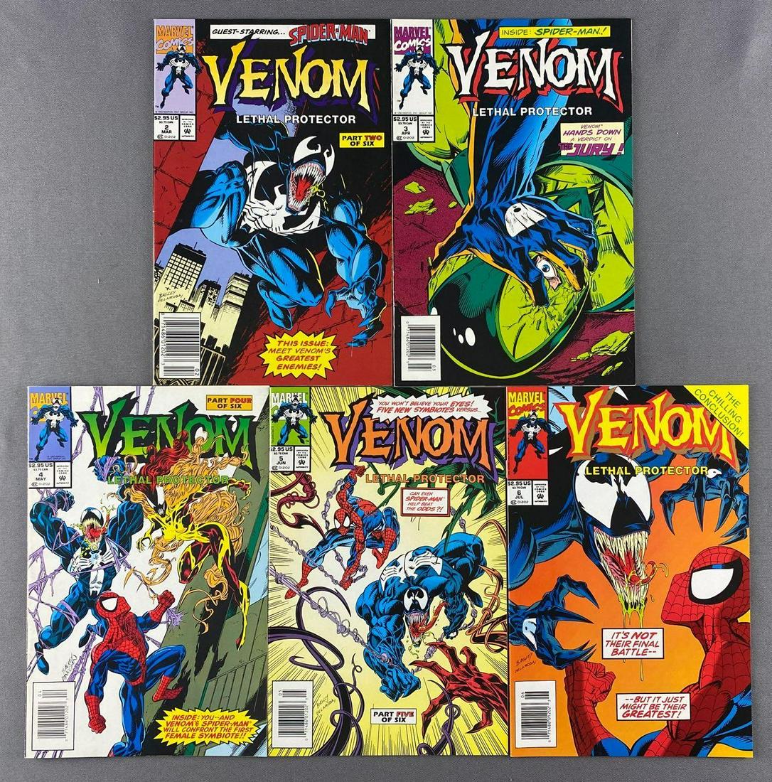 Group of 5 Marvel Comics Venom Lethal Protector Comic (1 of 8)