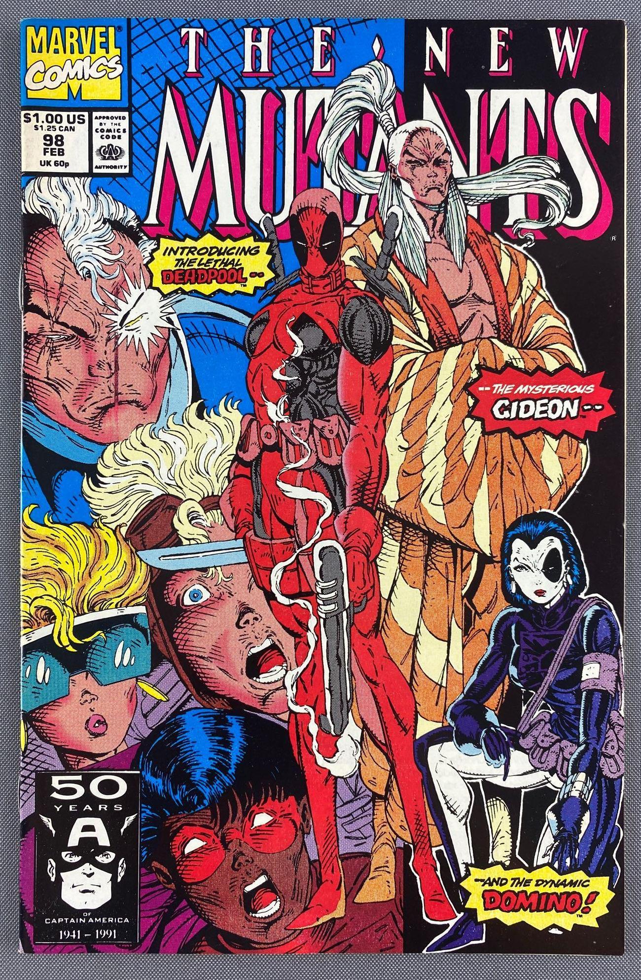 Marvel Comics The New Mutants No. 98 Comic Book (1 of 8)