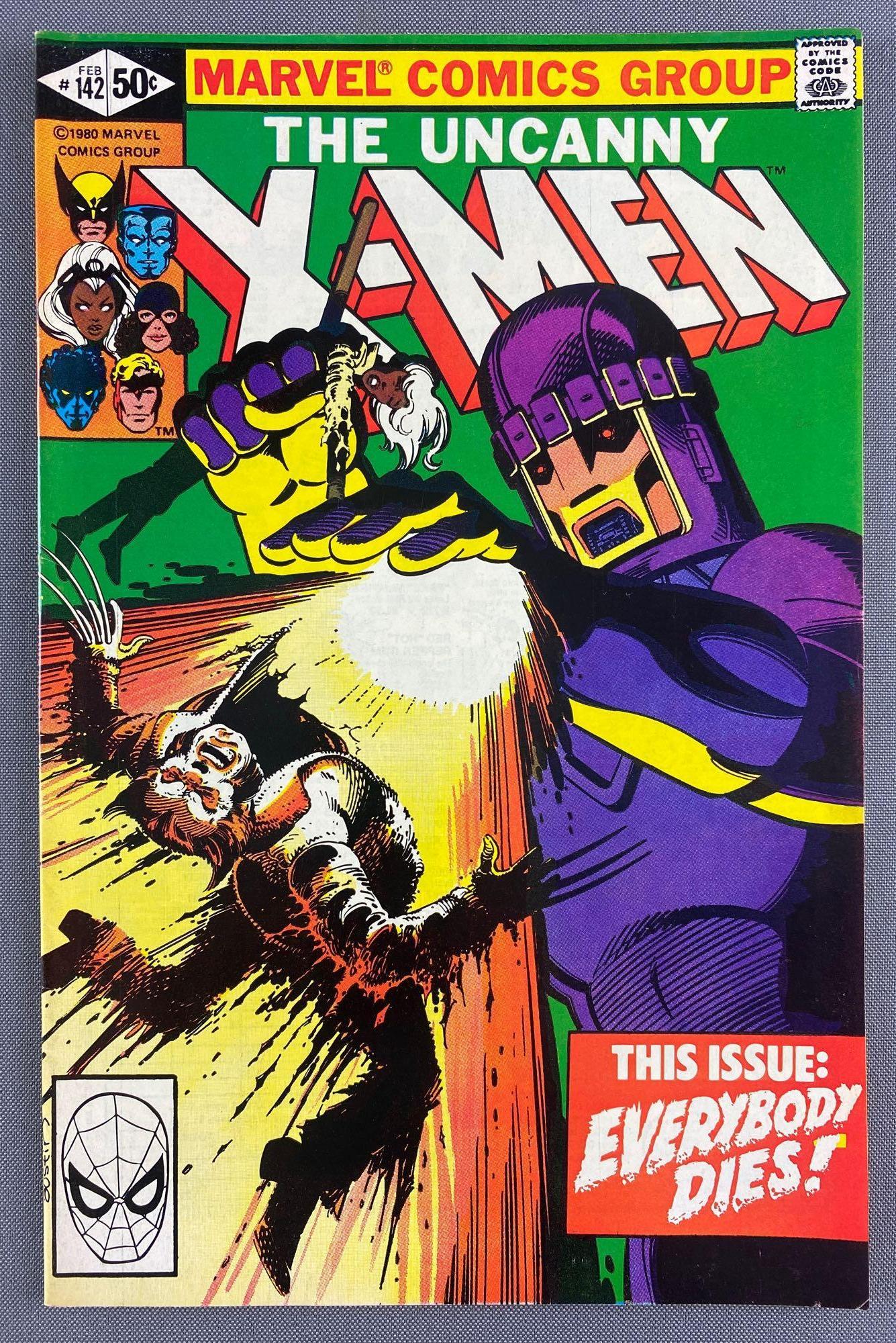 Marvel Comics X-Men No. 142 Comic Book (1 of 8)