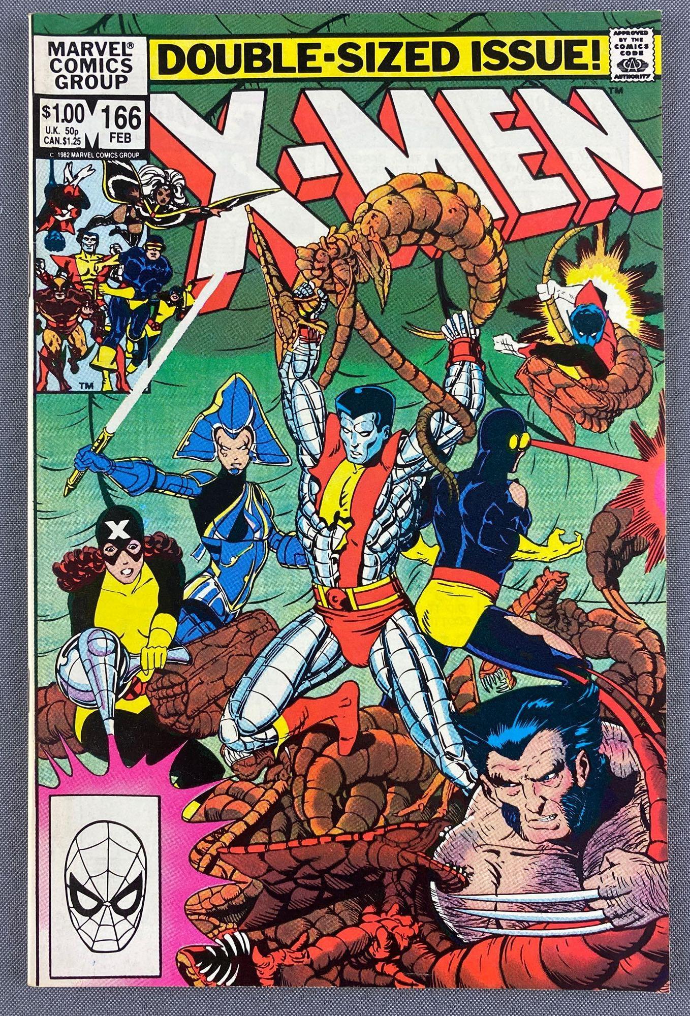 Marvel Comics X-Men No. 166 Comic Book (1 of 8)