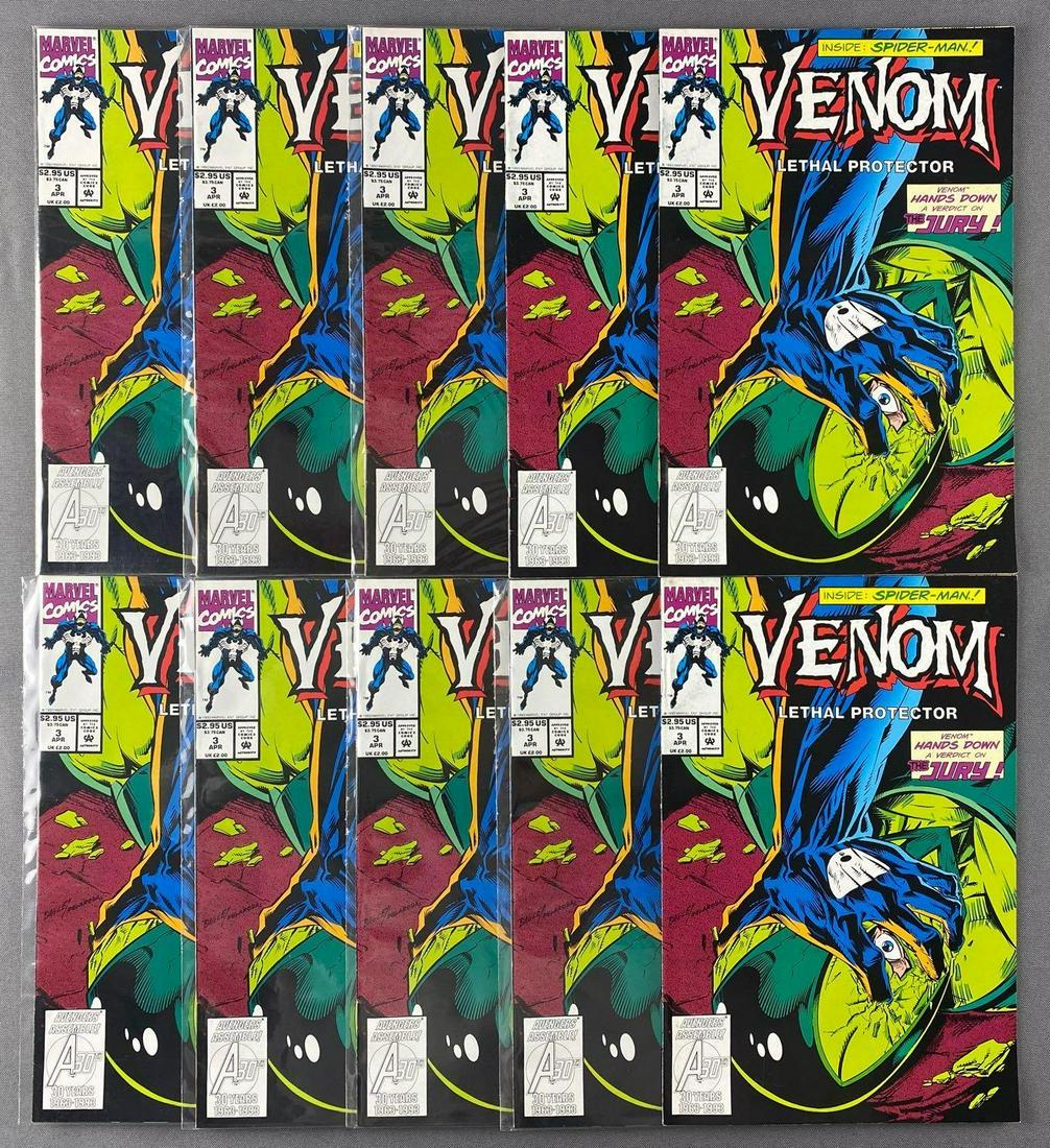 Group of 10 Marvel Comics Venom Lethal Protector No. 2 (1 of 3)