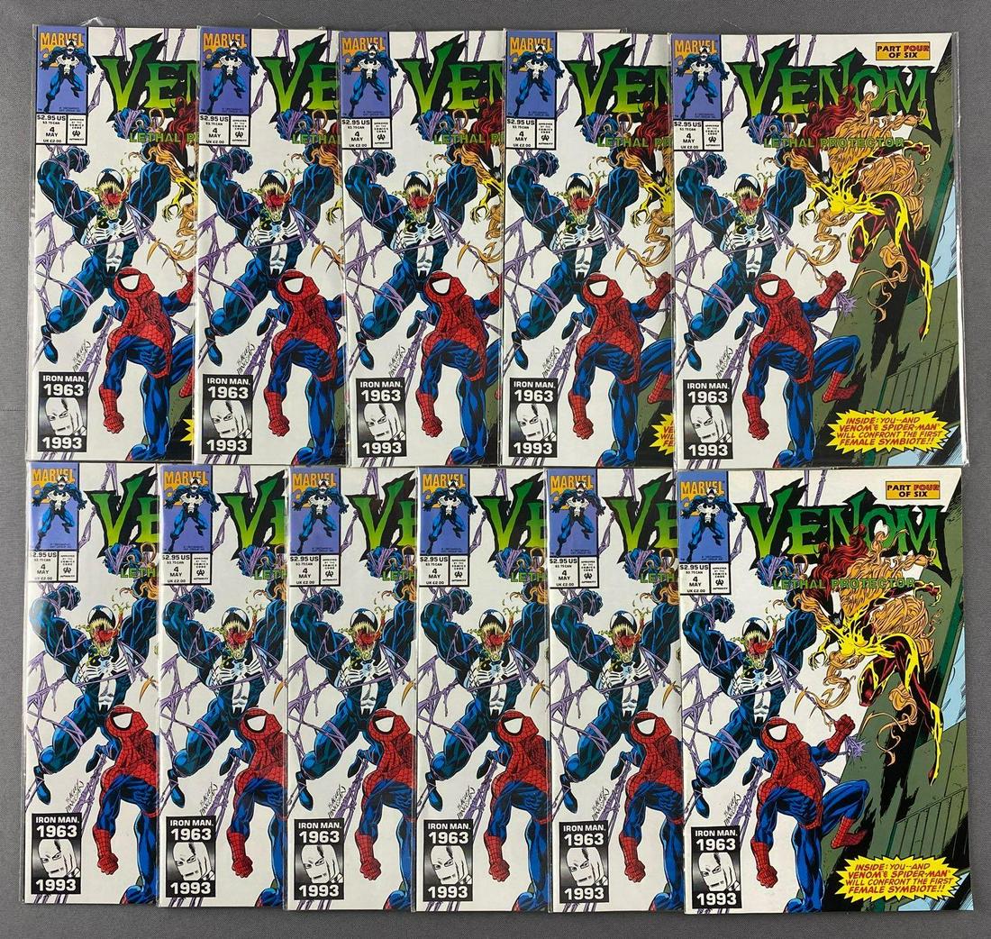 Group of 11 Marvel Comics Venom Lethal Protector No. 4 (1 of 3)