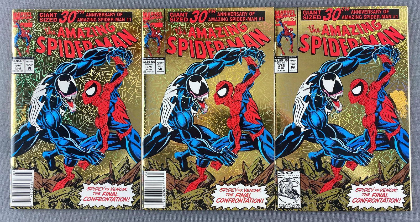 Group of 3 Marvel Comics Giant-Size The Amazing (1 of 7)