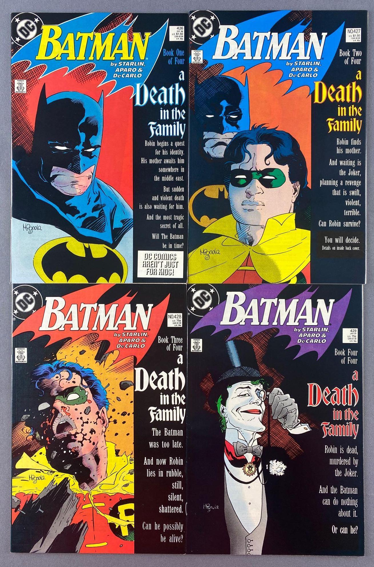 Group of 4 DC Comics Batman Comic Books (1 of 6)