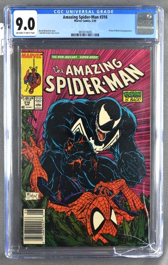 CGC Graded Marvel Comics Amazing Spider-Man No. 316 (1 of 11)