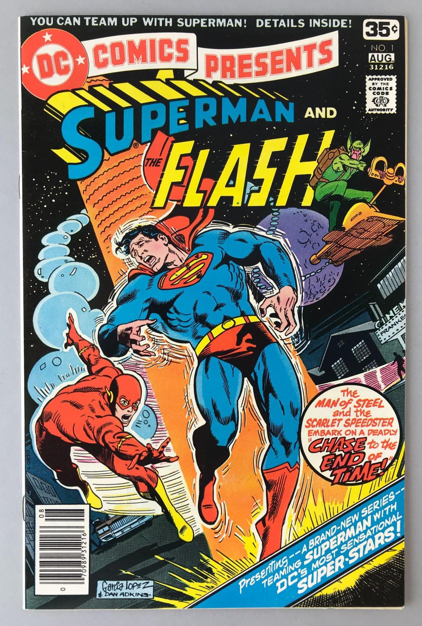 DC Comics DC Comics Presents No.1 comic book (1 of 8)