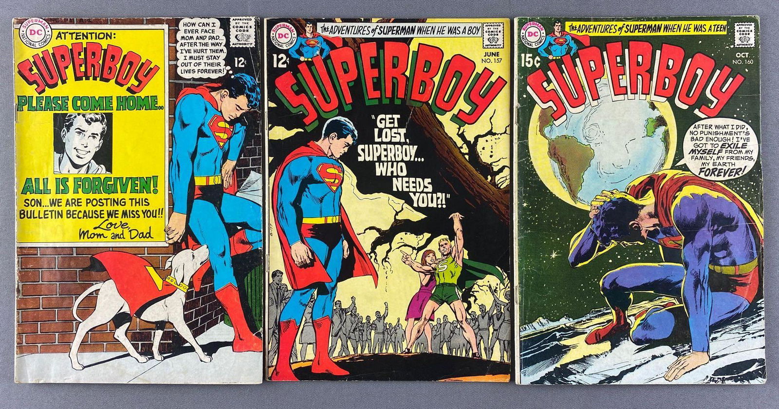Group of 3 DC Comics Superboy Comic Books (1 of 4)