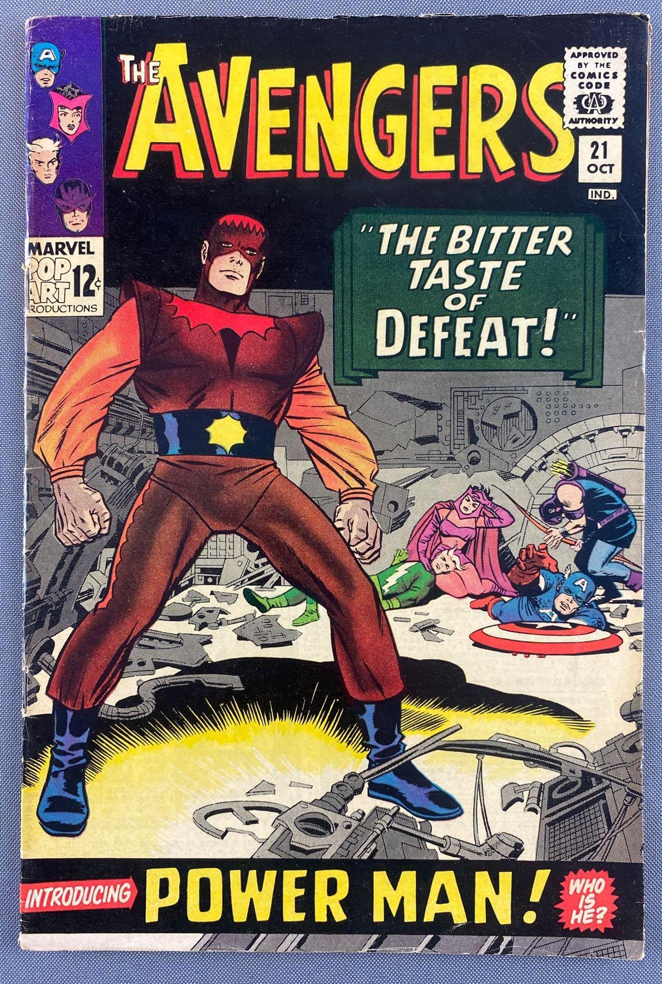 Marvel Comics The Avengers No. 21 Comic Book (1 of 4)