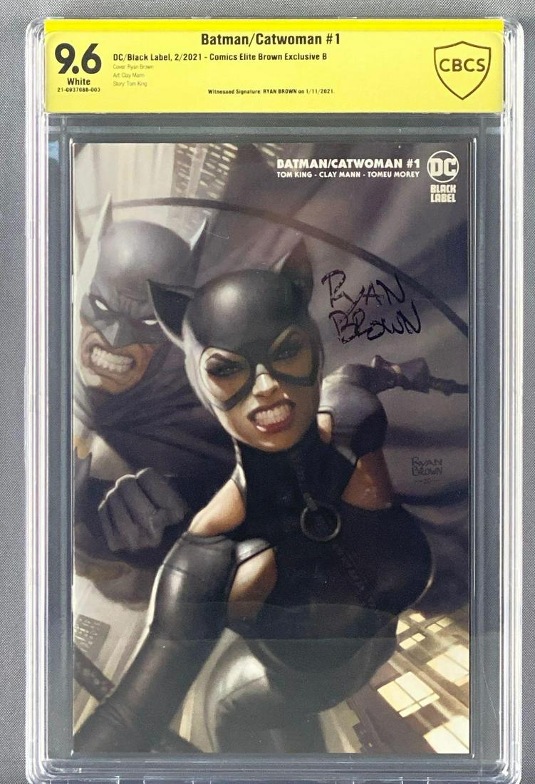 Signed CBCS Graded DC/Black Label Batman/Catwoman No. 1 (1 of 7)
