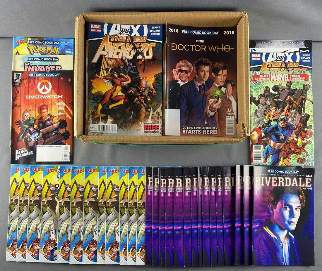 Group of appx 200 assorted comic books (1 of 3)