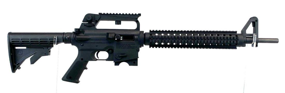 Mossberg 715T AR Shell .22 Semi Automatic Rifle: Serial number EMJ3930885. Includes original box and 25 round magazine.