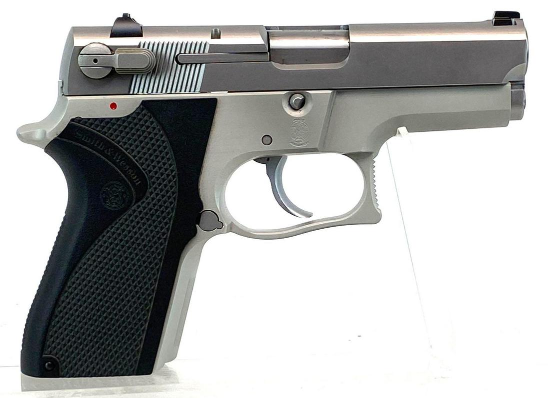 Smith and Wesson Model 6906 9mm Semi Auto Pistol: Serial number TCD0090. 3 1/2 inch barrel. Includes 3 magazines.