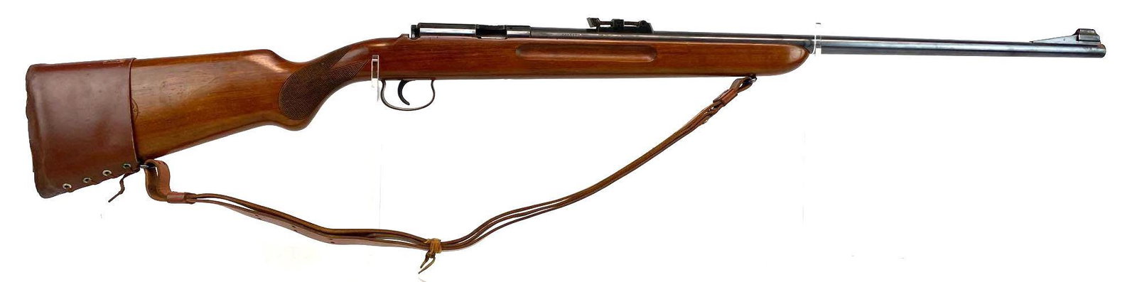 Mauser Patroness .22 LR Bolt Action Rifle: Serial number 147242. The bolt is missing.