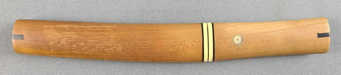 Japanese Dagger with Dragon: Total length 9.25 inches. Blade 5 inches