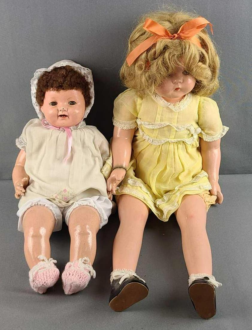 2 composition Effanbee dolls (1 of 6)