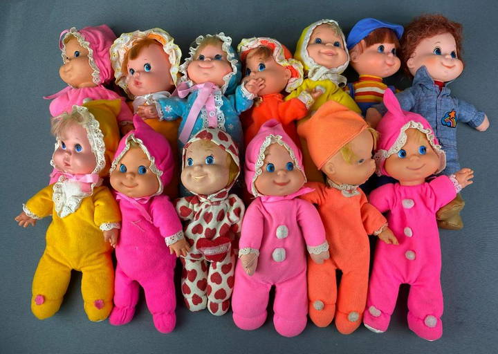 Group Of Mattel Baby Beans