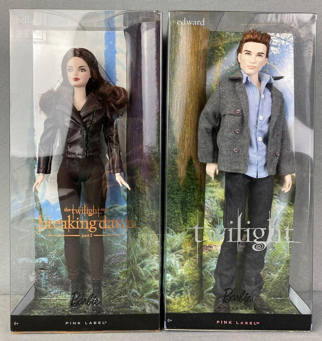 Group of 2 Pink Label Barbie Twilight Fashion Dolls (1 of 9)
