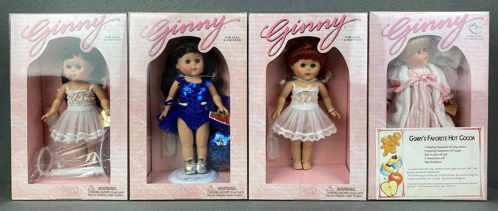 Group of 4 Vogue Doll Ginny Dolls (1 of 9)