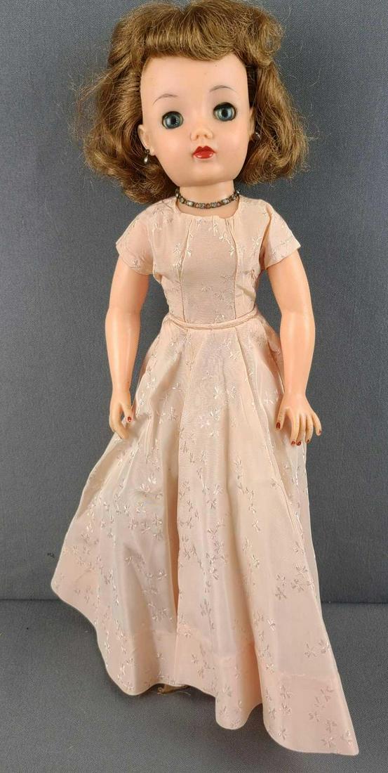 Miss Revlon doll by Ideal: VT-18. 18 inches tall. Some surface dirt.