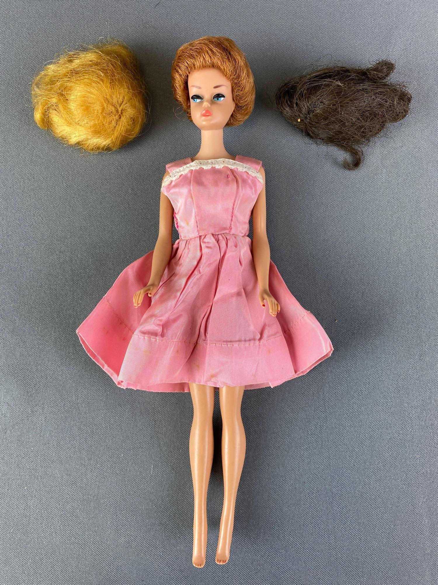 Mattel Barbie Midge Fashion Doll with Wigs: 11 inches, 1962