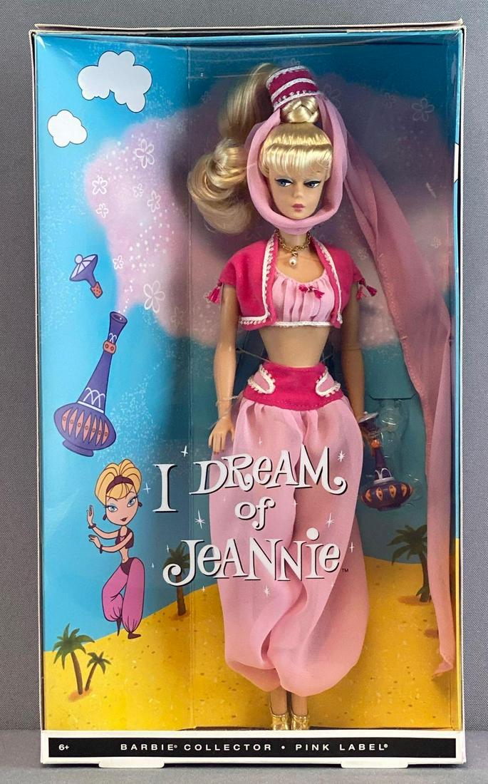 Pink Label Barbie I Dream of Jeannie Barbie: 11.5 inch doll, new in original packaging. 2010 Mattel, Inc