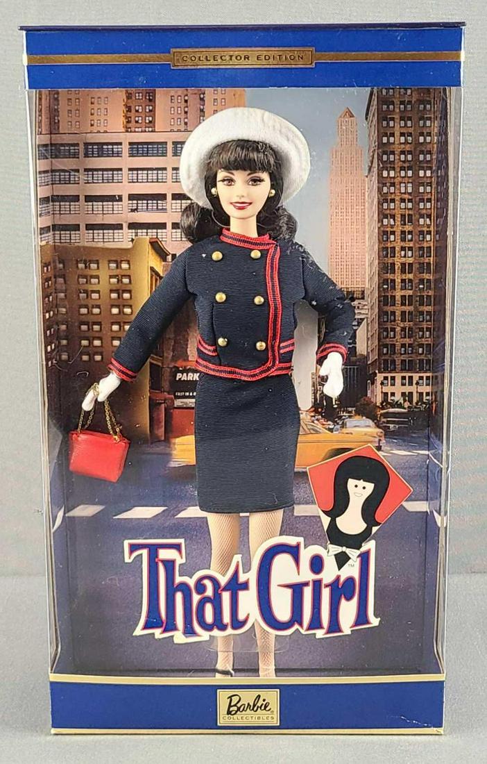 That Girl Collector edition Barbie Fashion doll: New in original packaging. 11.5 inch doll, 2002 Barbie Collectibles.
