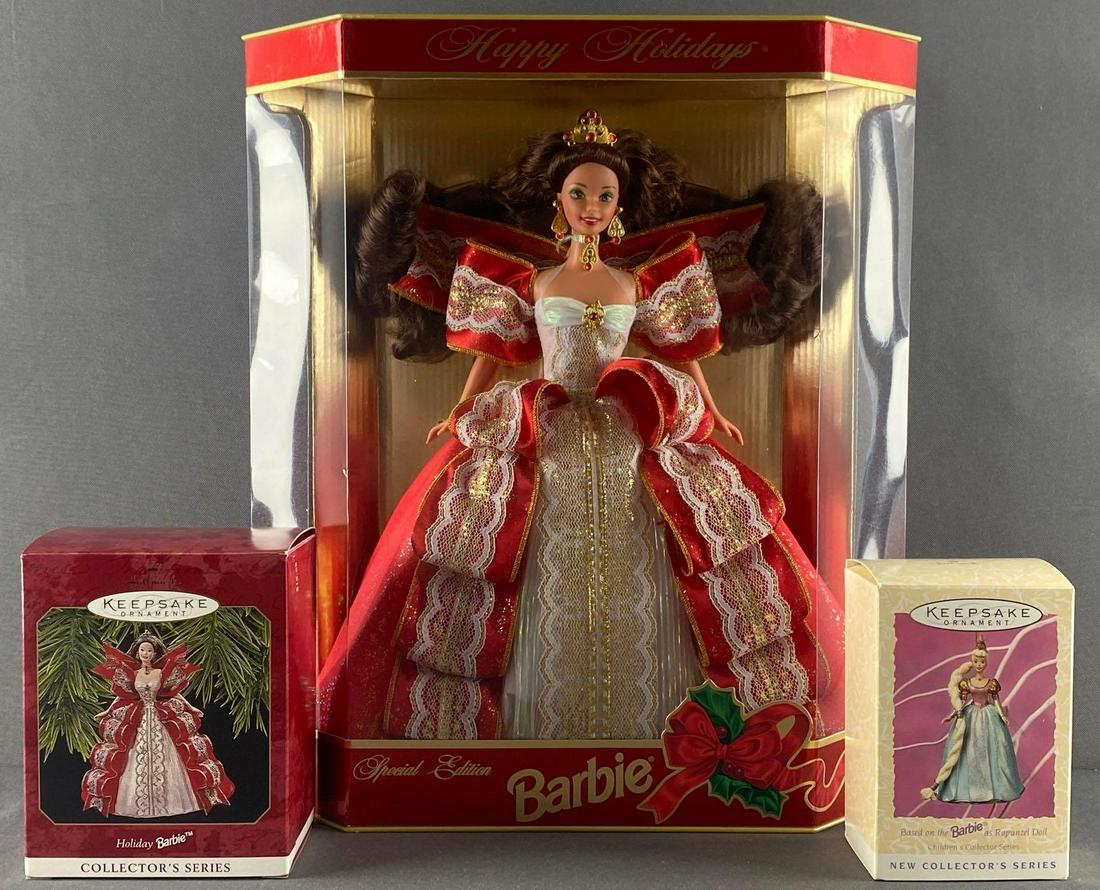 1997 holiday discount barbie ornament value