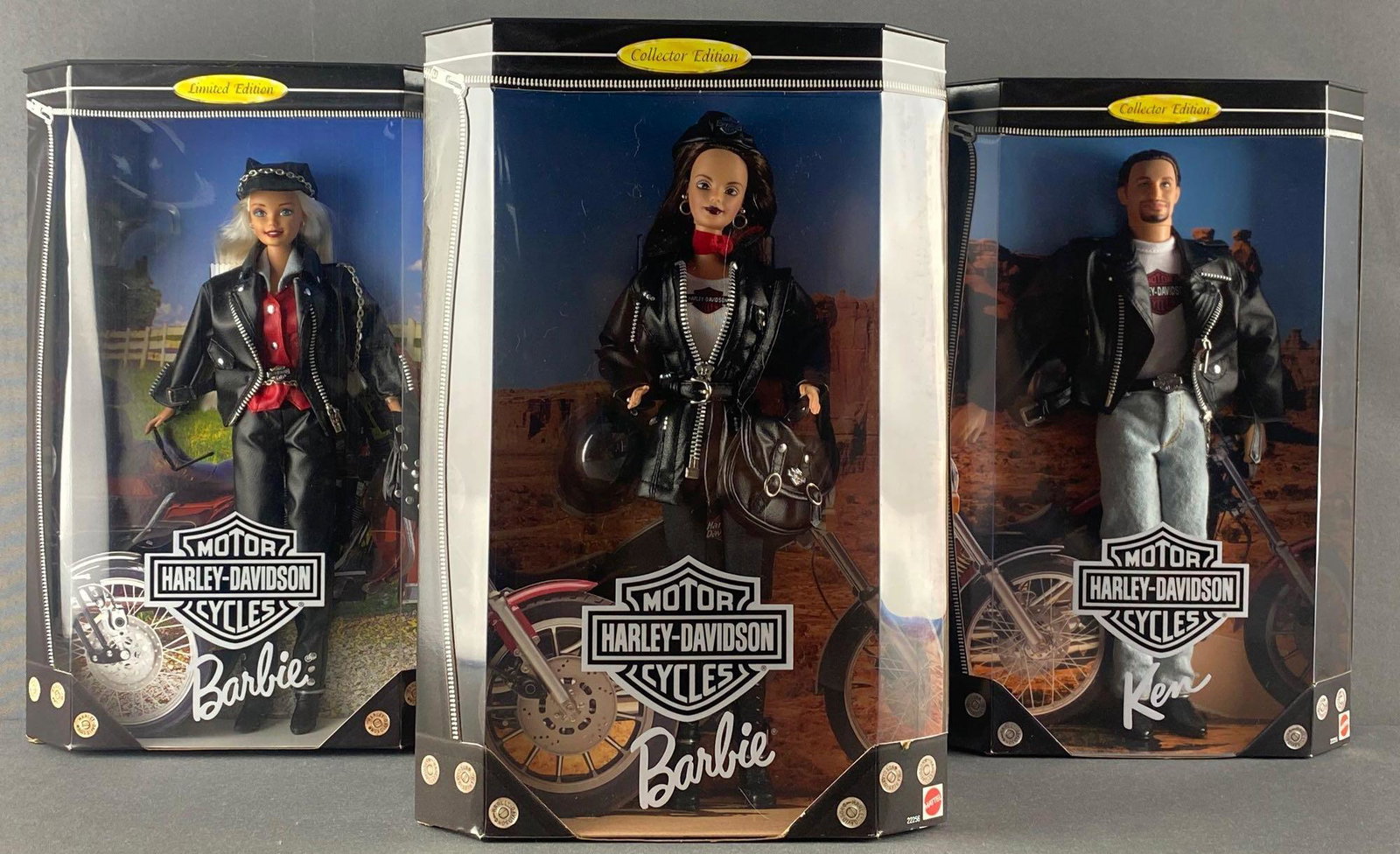 Group of 5 Limited Edition Barbie and Ken Fashion Dolls (1 of 3)